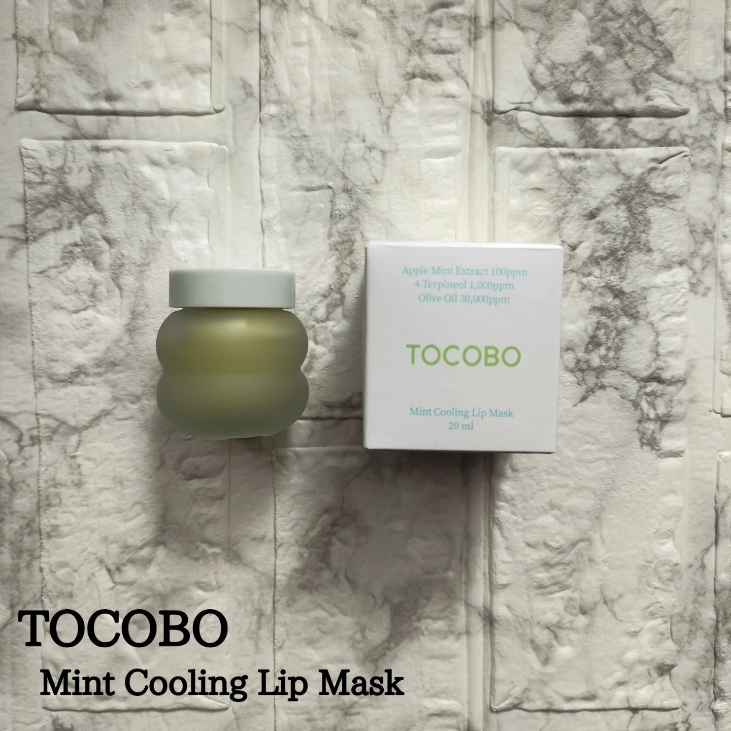 ミントクーリングリップマスク/TOCOBO/リップマスクを使ったクチコミ（1枚目）