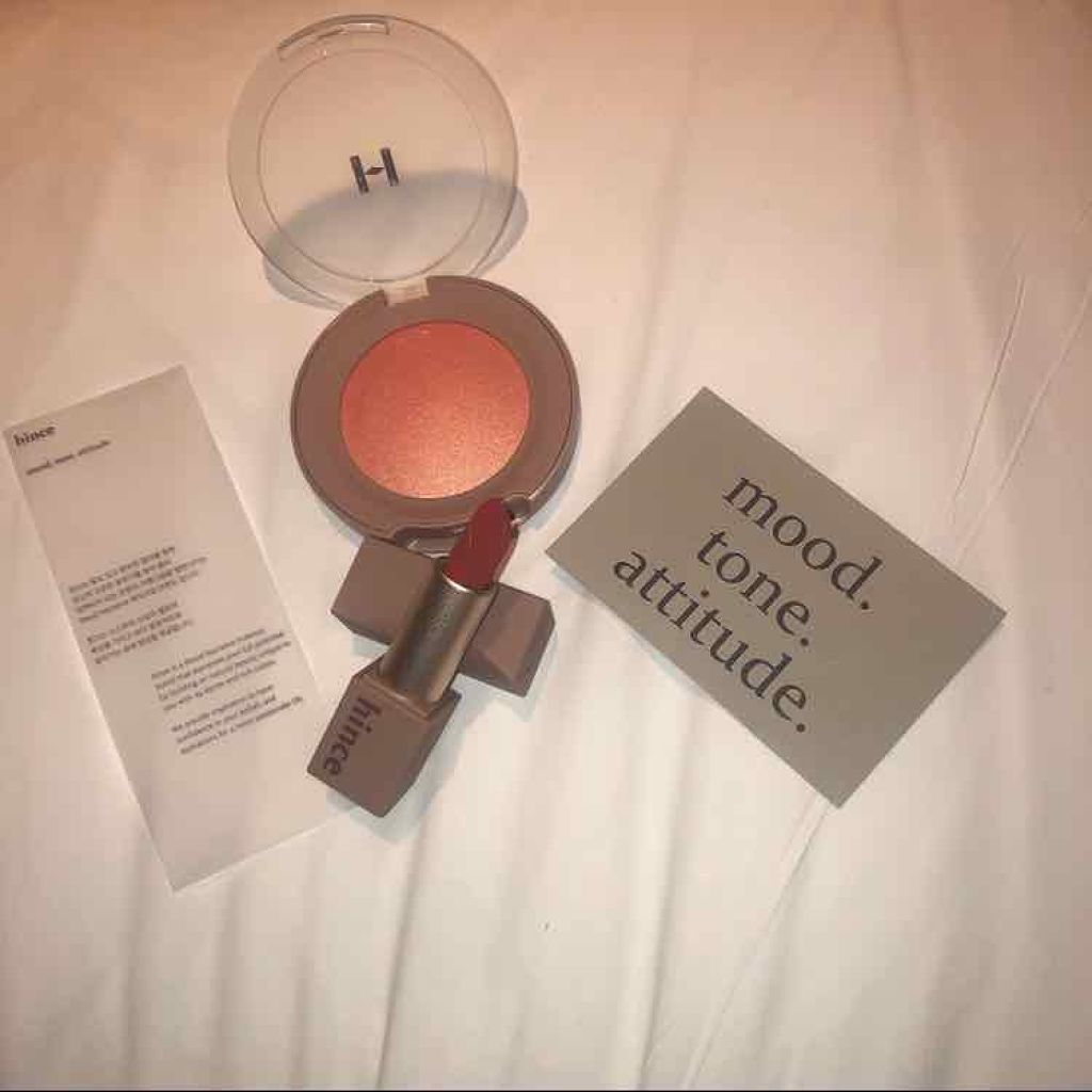 ムードインハンサーシアー/hince/口紅を使ったクチコミ(1枚目)