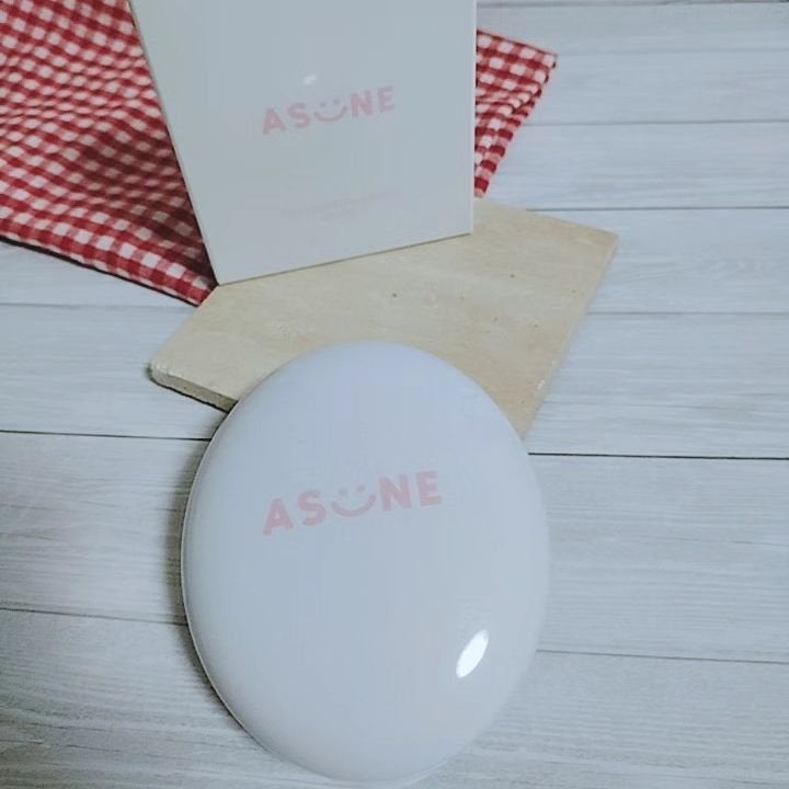 デューイーメッシュファンデーション/ASUNE /クッションファンデーションを使ったクチコミ(2枚目)