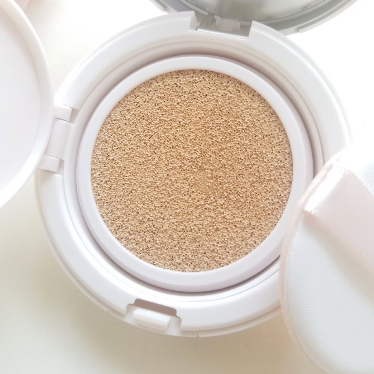 リンクルホワイトクッションファンデーション/コラリッチ/クッションファンデーションを使ったクチコミ（3枚目）