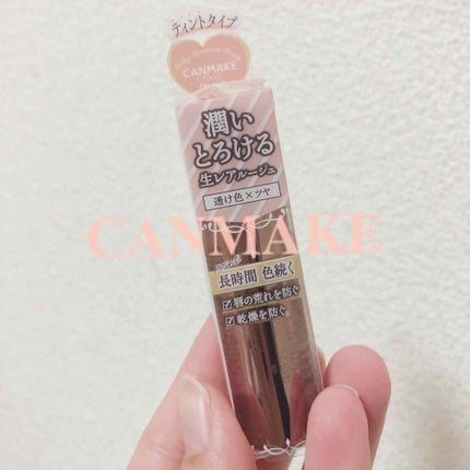 メルティールミナスルージュ(ティントタイプ)/キャンメイク/リップティントを使ったクチコミ(1枚目)