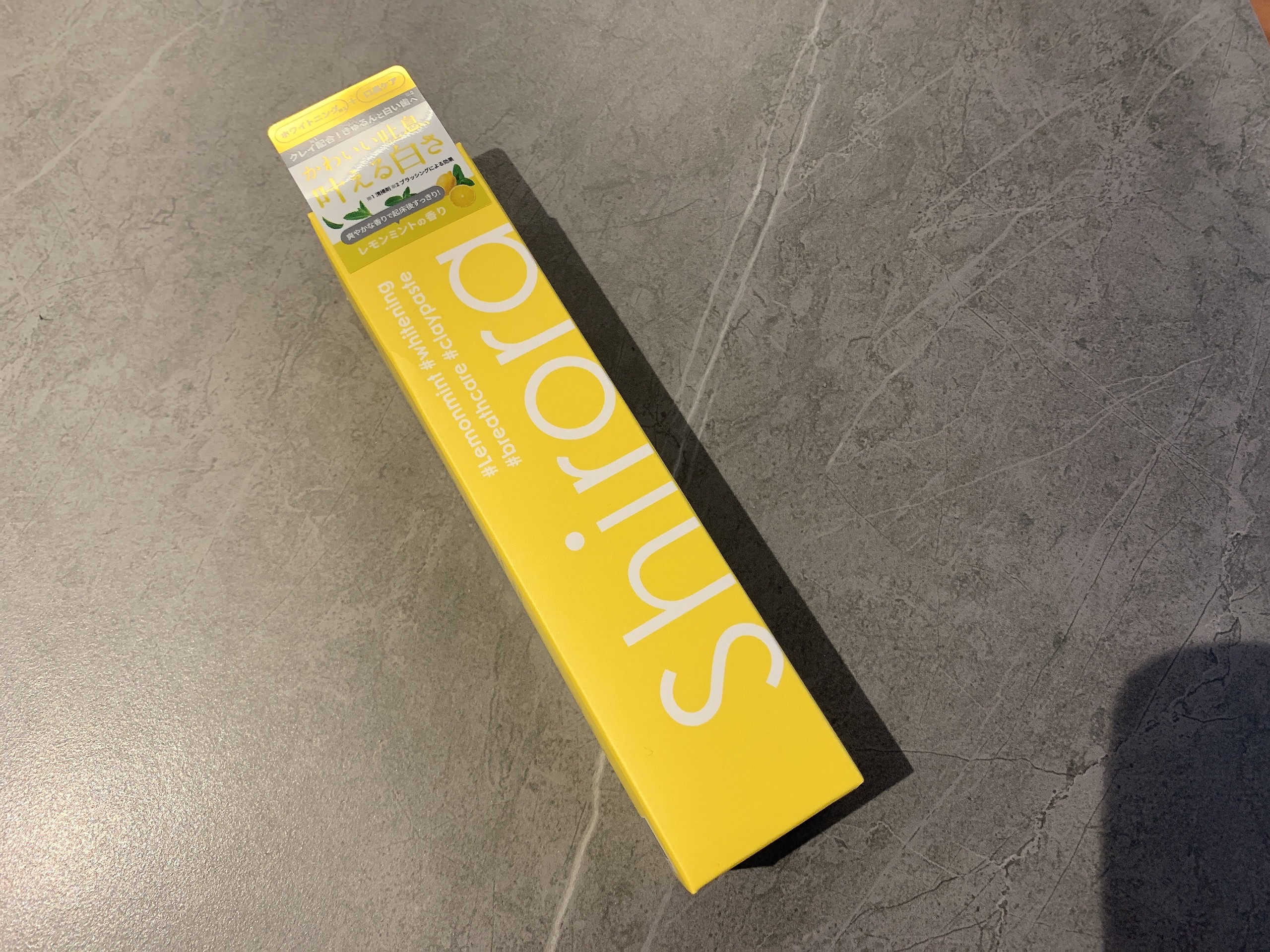 シローラクレイホワイトニング レモンミント/Shirora/歯磨き粉を使ったクチコミ（2枚目）