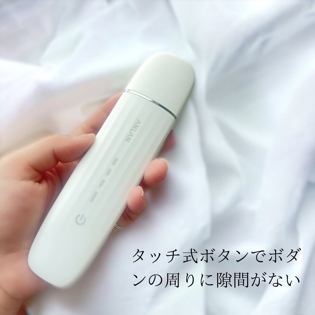 ウォーターピーリング超音波美顔器/ANLAN/美顔器・マッサージを使ったクチコミ(5枚目)
