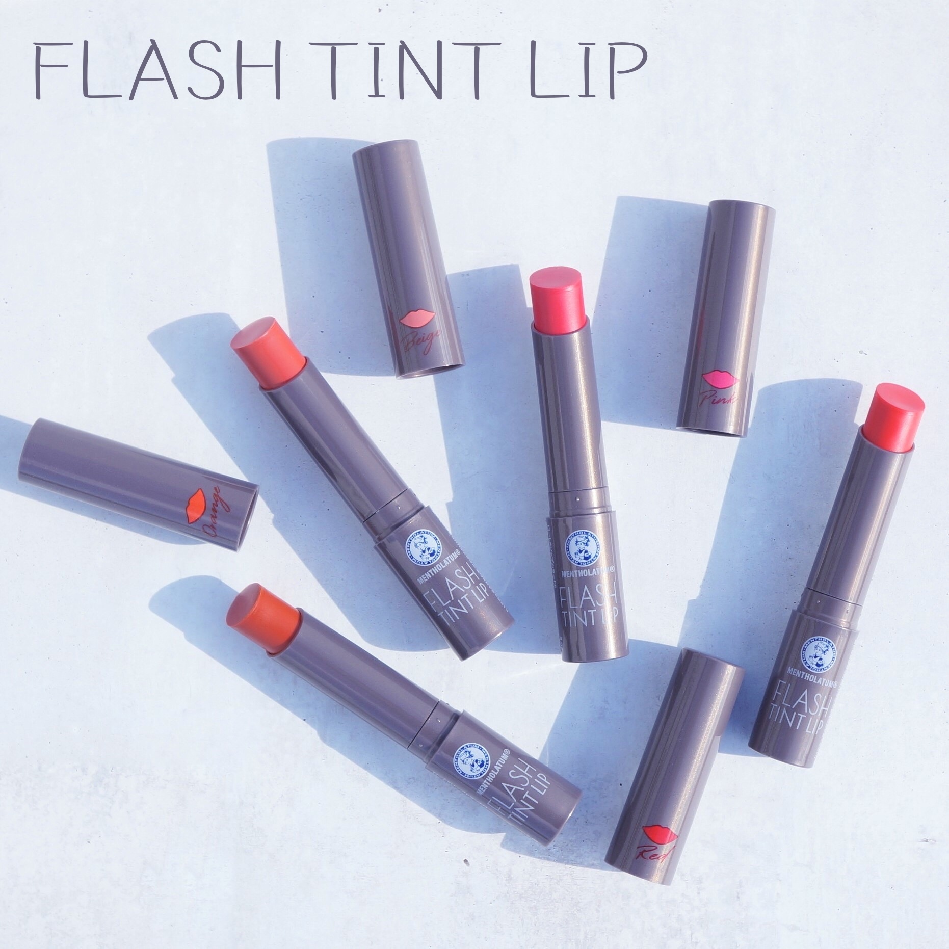 メンソレータム フラッシュティントリップ/メンソレータム/リップティントを使ったクチコミ（1枚目）