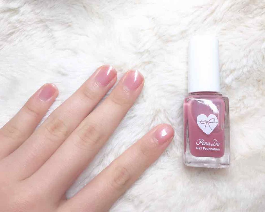 ネイルファンデーション/パラドゥ/マニキュアを使ったクチコミ(1枚目)