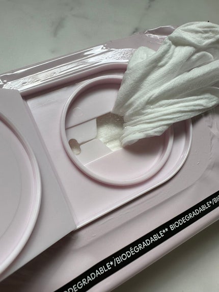 ジェントリー オフ ワイプ + ミセラー ウォーター/M・A・C/クレンジングシートを使ったクチコミ(2枚目)