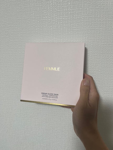 ドリームグロウマスク CC(保護・保湿)/FEMMUE/シートマスク・パックを使ったクチコミ(1枚目)