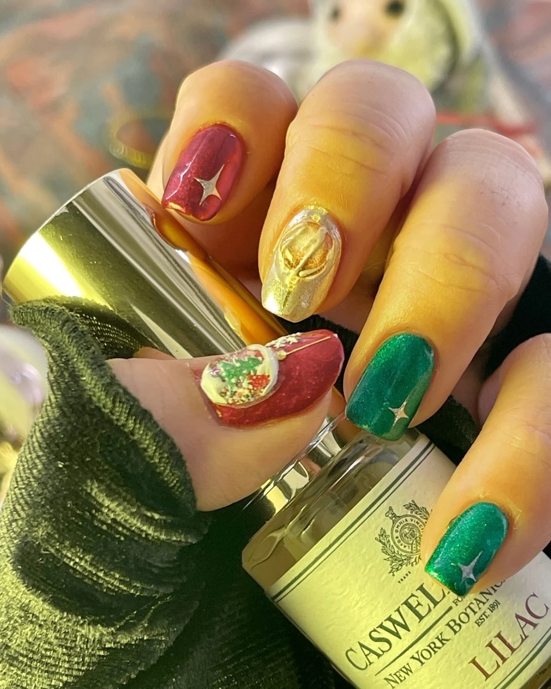 ネイルシール/SHEIN/ネイルシールを使ったクチコミ（2枚目）