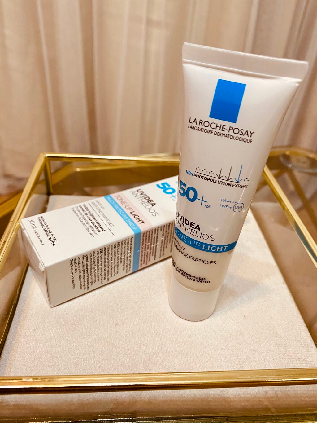 UVイデア XL プロテクショントーンアップ/ラ ロッシュ ポゼ/日焼け止めクリームを使ったクチコミ(1枚目)