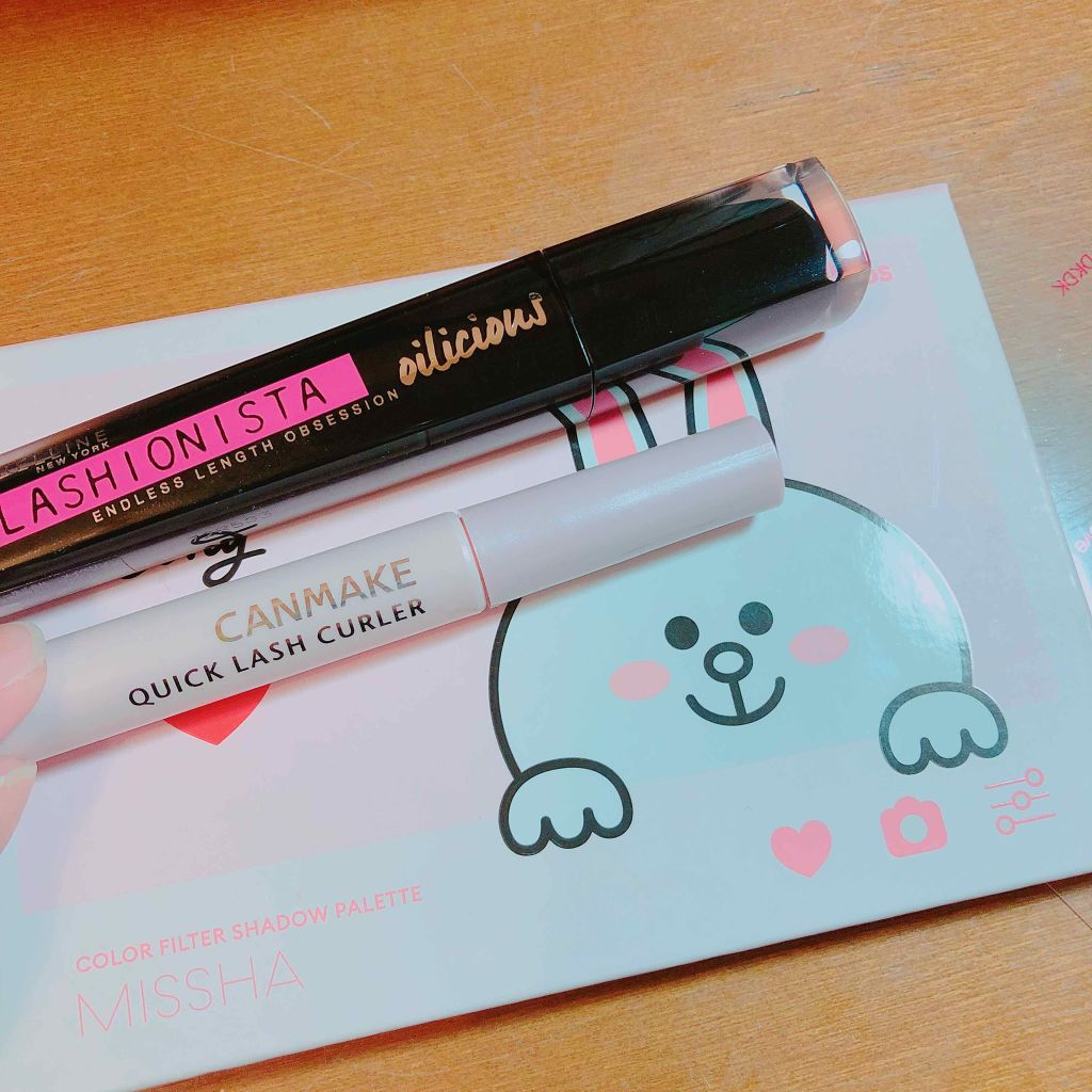 クイックラッシュカーラー/キャンメイク/マスカラ下地を使ったクチコミ（2枚目）