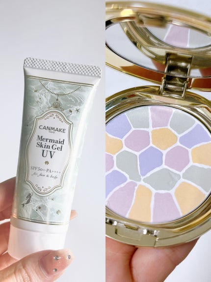 マーメイドスキンジェルUV/キャンメイク/日焼け止めジェルを使ったクチコミ(3枚目)