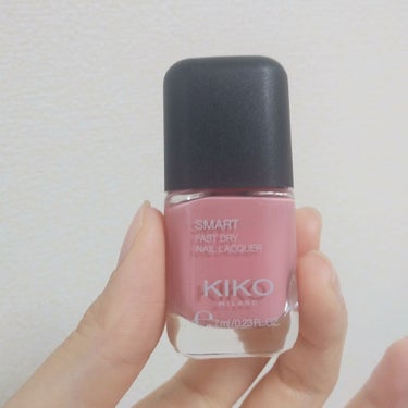 SMART FAST DRY NAIL LAQUER/KIKO/マニキュアを使ったクチコミ（1枚目）