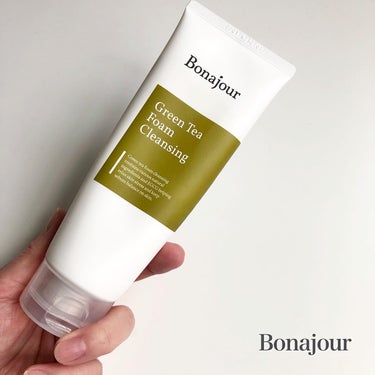 Bonajour グリーンティーフォームクレンジングのクチコミ「.
Bonajour
グリーンティフォームクレンジング

表面はさっぱり、内側はしっとり
.....」（1枚目）