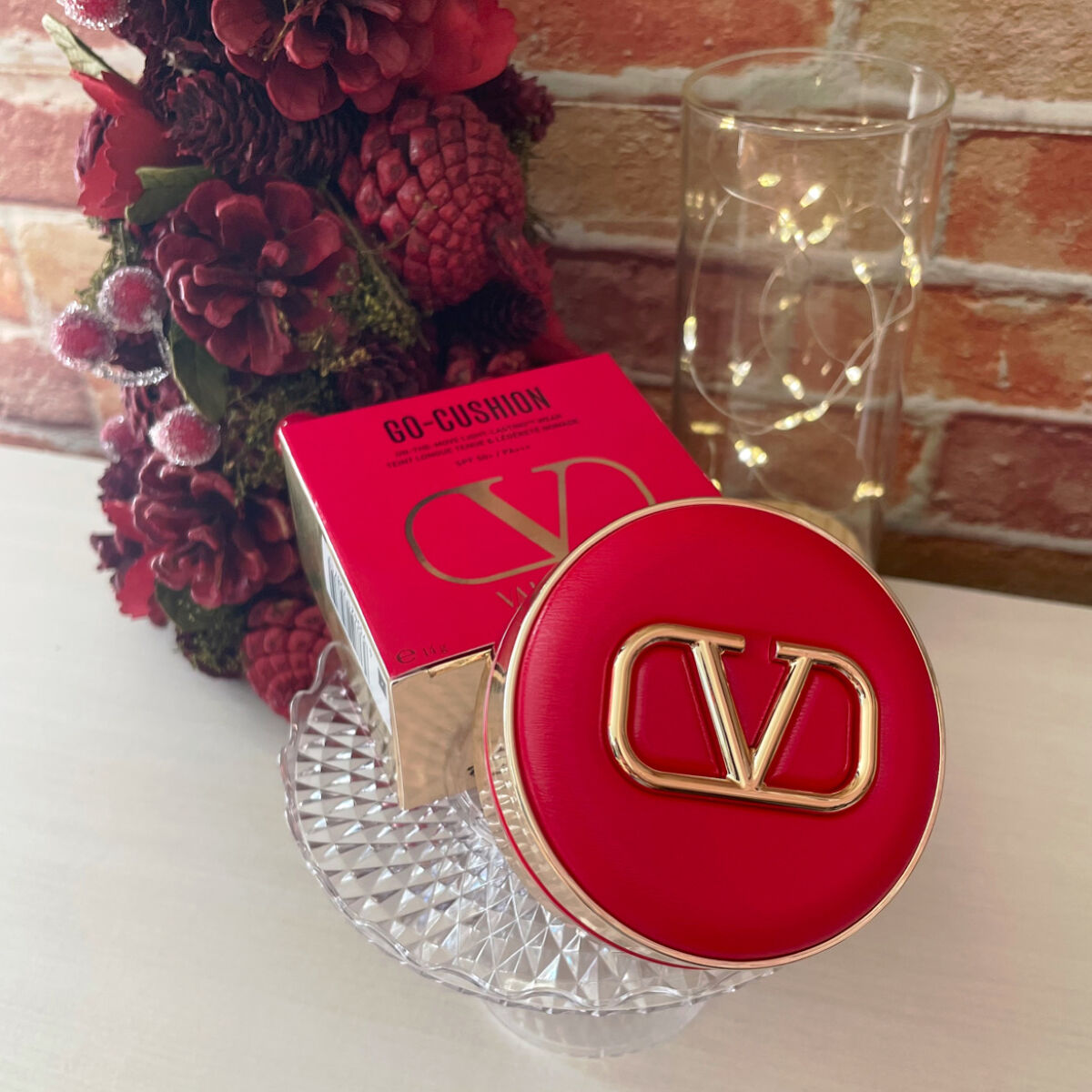 GO クッション/ヴァレンティノ ビューティ/クッションファンデーションを使ったクチコミ（1枚目）