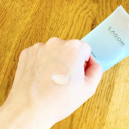 ラゴム ジェルトゥウォーター クレンザー(朝用洗顔)/LAGOM /その他洗顔料を使ったクチコミ(4枚目)