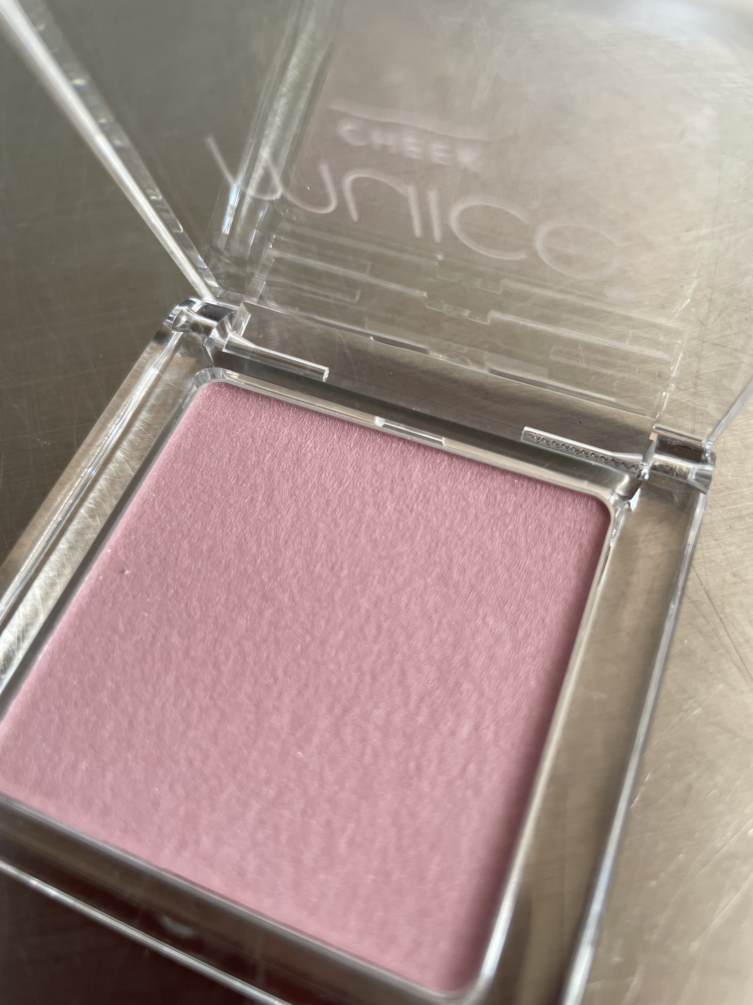 ぽわんチーク/muice/パウダーチークを使ったクチコミ（3枚目）