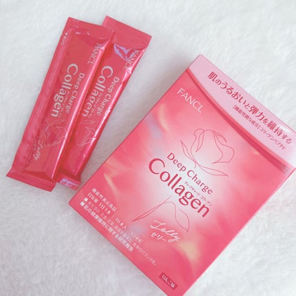 ディープチャージ コラーゲン スティックゼリー/ファンケル/美容サプリメントを使ったクチコミ(1枚目)