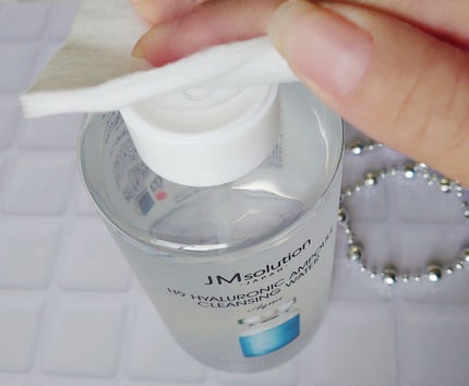 ヒアルロニック アンプルクレンジングウォーター/JMsolution/クレンジングウォーターを使ったクチコミ(2枚目)