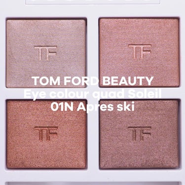 ソレイユ アイ カラー クォード 01N/TOM FORD BEAUTY/アイシャドウパレットを使ったクチコミ（2枚目）