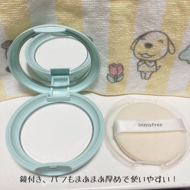 ノーセバム　ミネラルパウダー　N/innisfree/ルースパウダーを使ったクチコミ（2枚目）