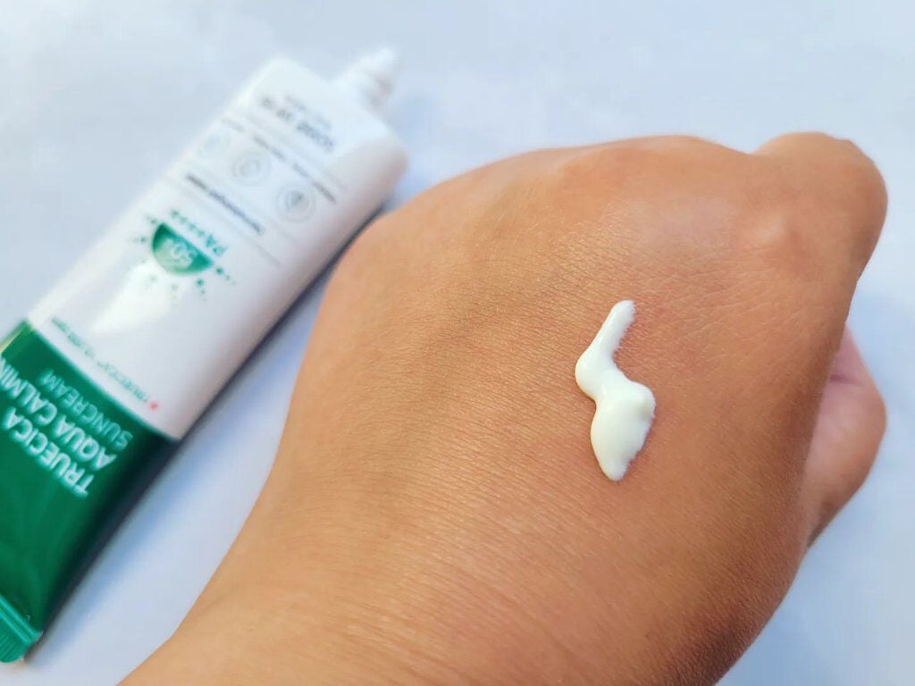 TRUECICA アクアカーミング日焼け止め/SOME BY MI/日焼け止めクリームを使ったクチコミ(2枚目)