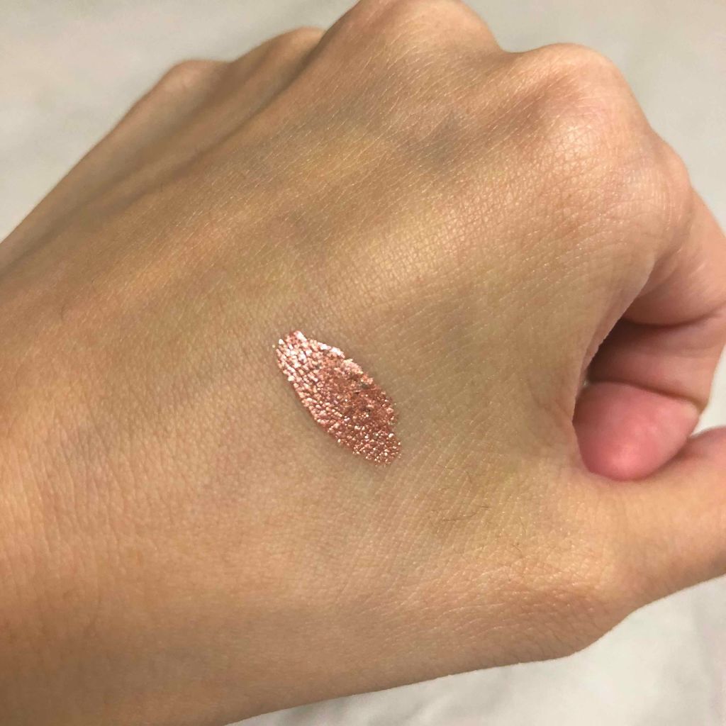 グリッター&グロウ リキッドアイシャドウ/stila/グリッターを使ったクチコミ（3枚目）