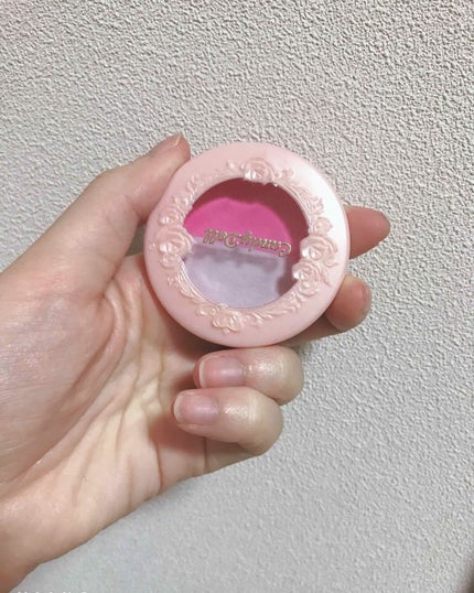 チークカラーデュオ/CandyDoll/パウダーチークを使ったクチコミ(1枚目)