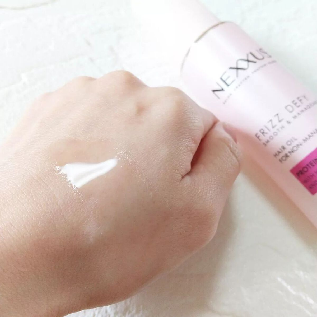 ネクサス スムースアンドマネージャブル 洗い流さないトリートメントオイル/NEXXUS(ネクサス)/ヘアオイルを使ったクチコミ(9枚目)