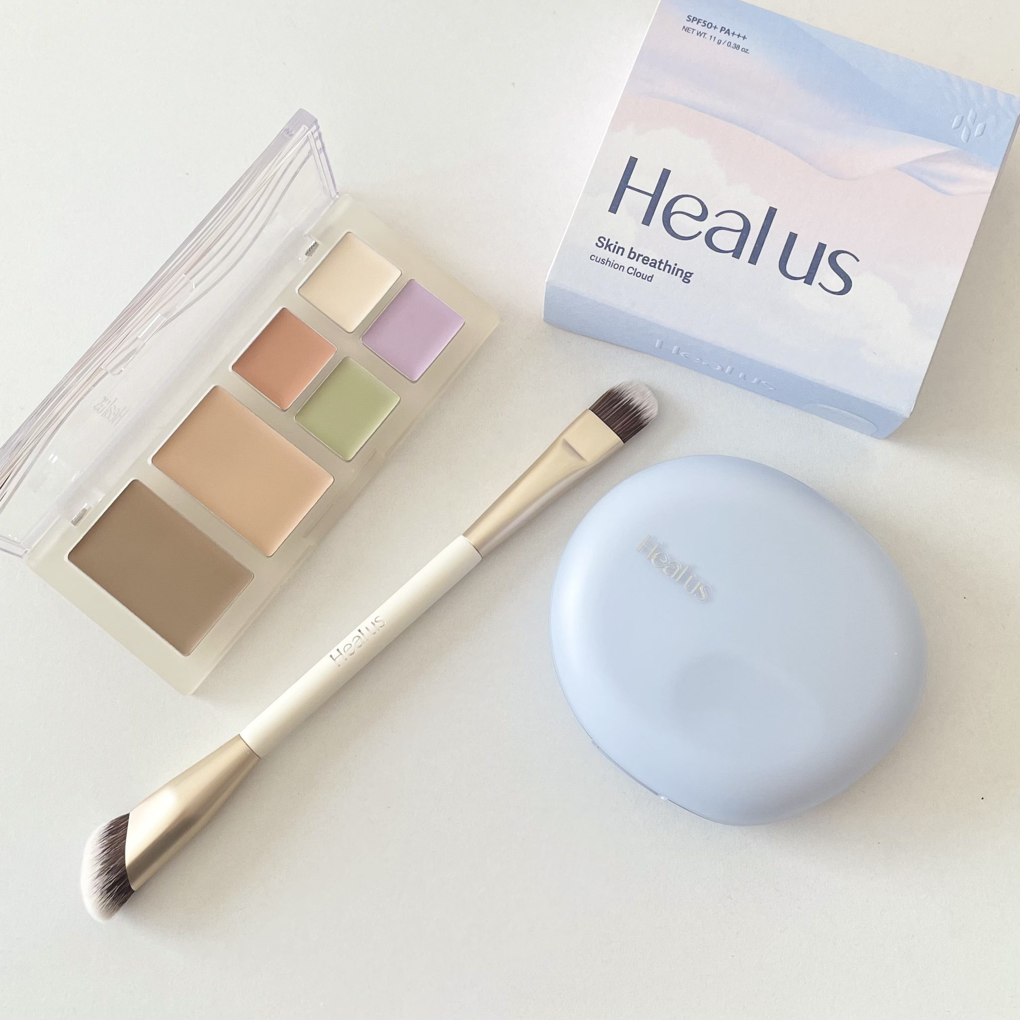 ブリージングコンシーラーパレット/Healus/パレットコンシーラーを使ったクチコミ（1枚目）