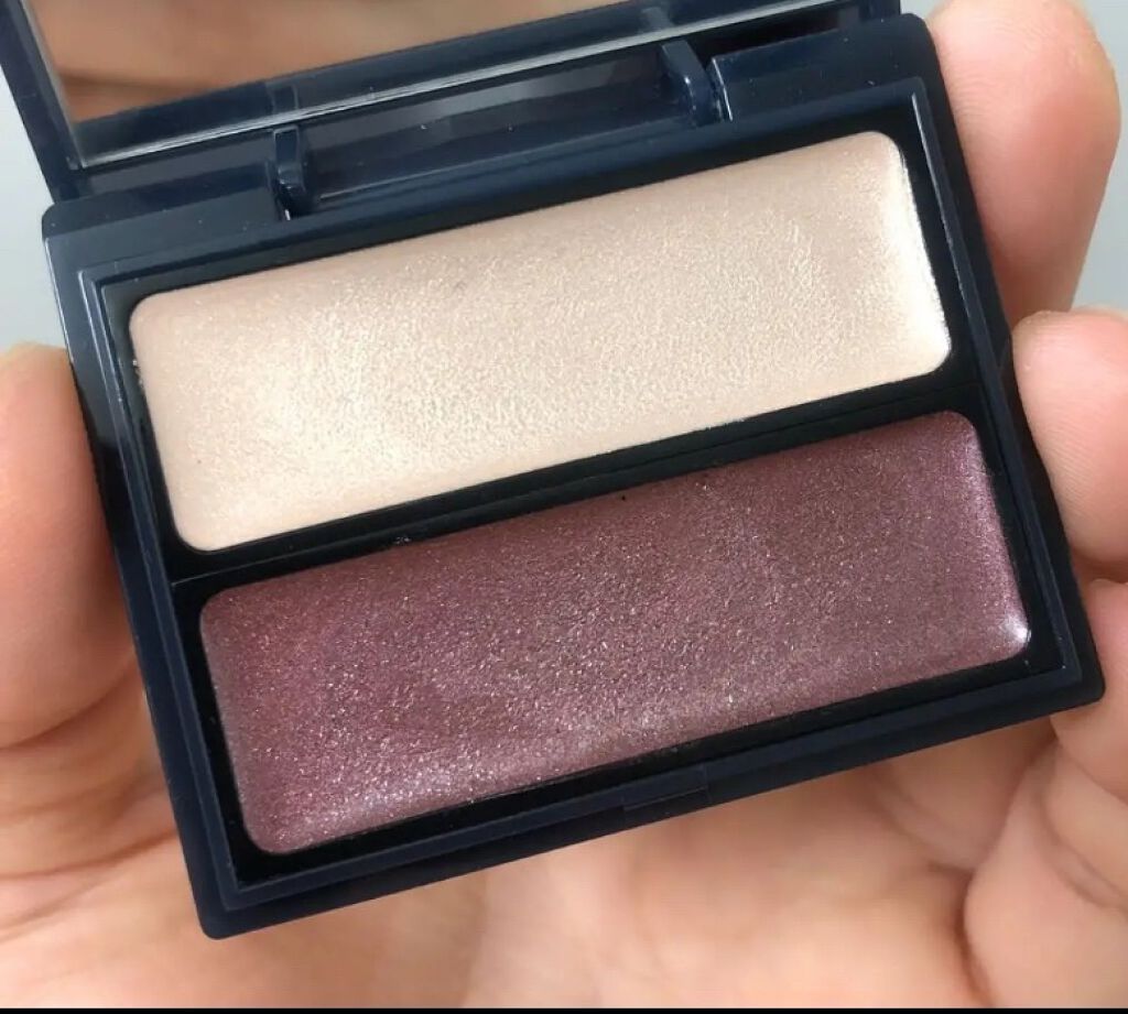 セラムマルチグロウデュオ 103 Purple Brown/Borica/クリームハイライトを使ったクチコミ（1枚目）