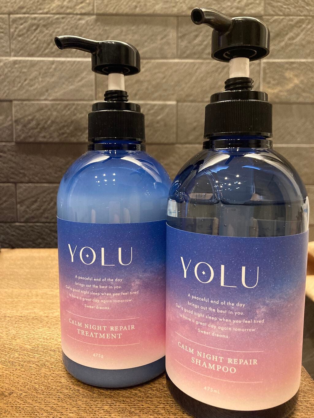 カームナイトリペアシャンプー/トリートメント/YOLU/市販シャンプーを使ったクチコミ(2枚目)