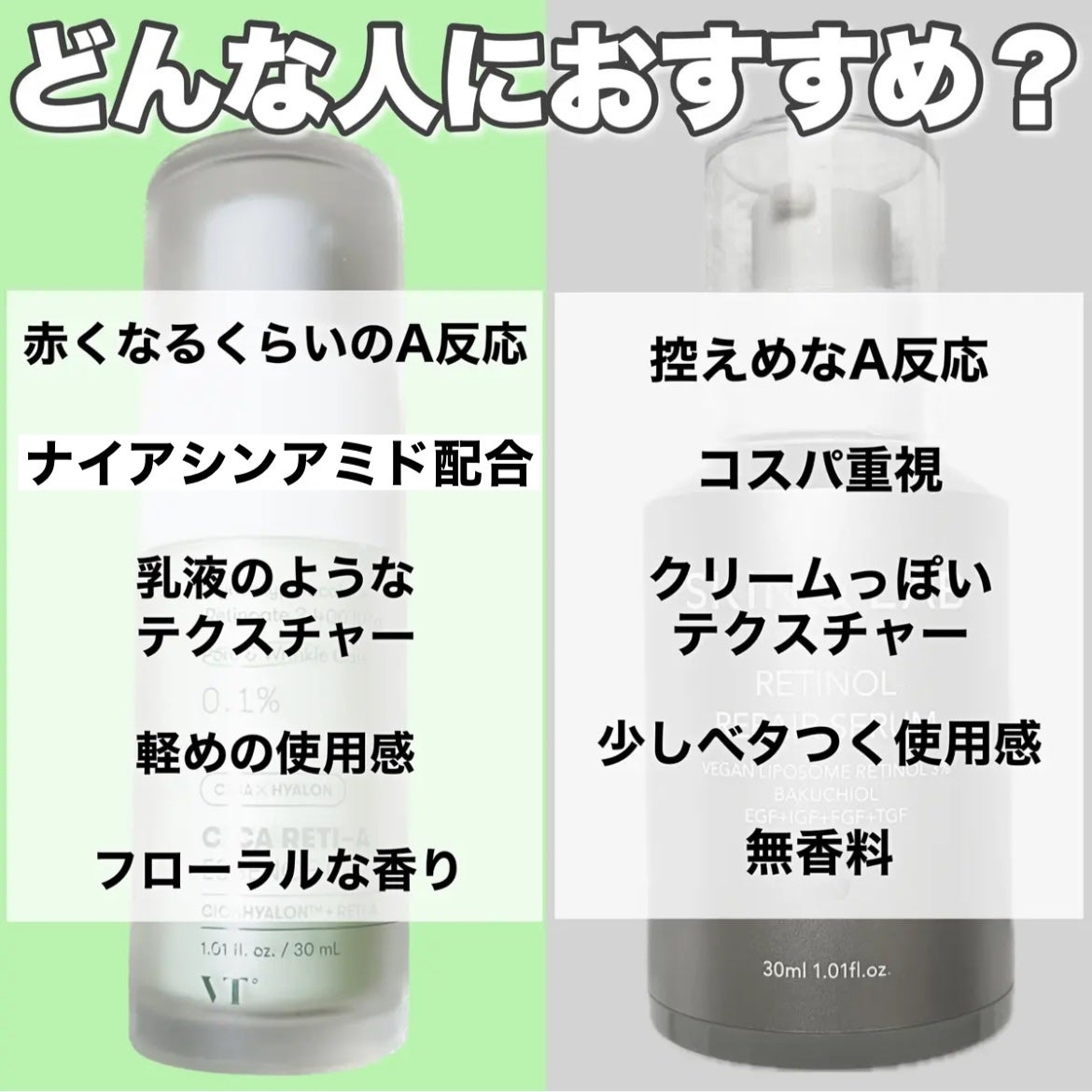 シカレチA エッセンス0.1/VT/美容液を使ったクチコミ(5枚目)