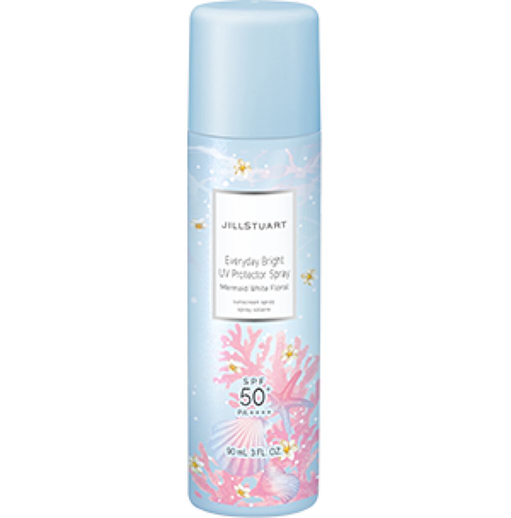 JILL STUART エブリデイブライト UVプロテクター スプレー マーメイド ホワイトフローラル