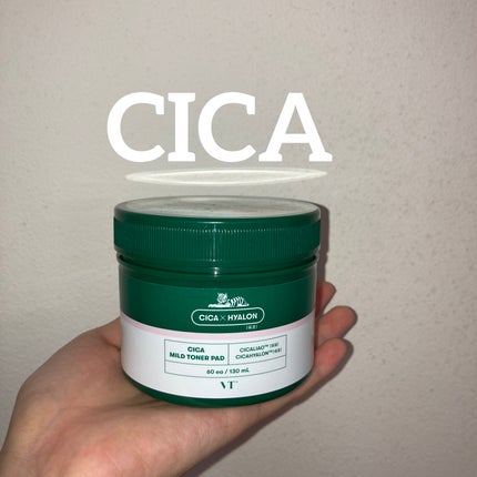 CICA マイルドトナーパッド/VT/トナーパッドを使ったクチコミ(1枚目)