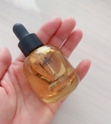 パフュームヘアオイル オスマンサス/La'dor/ヘアオイルを使ったクチコミ(1枚目)