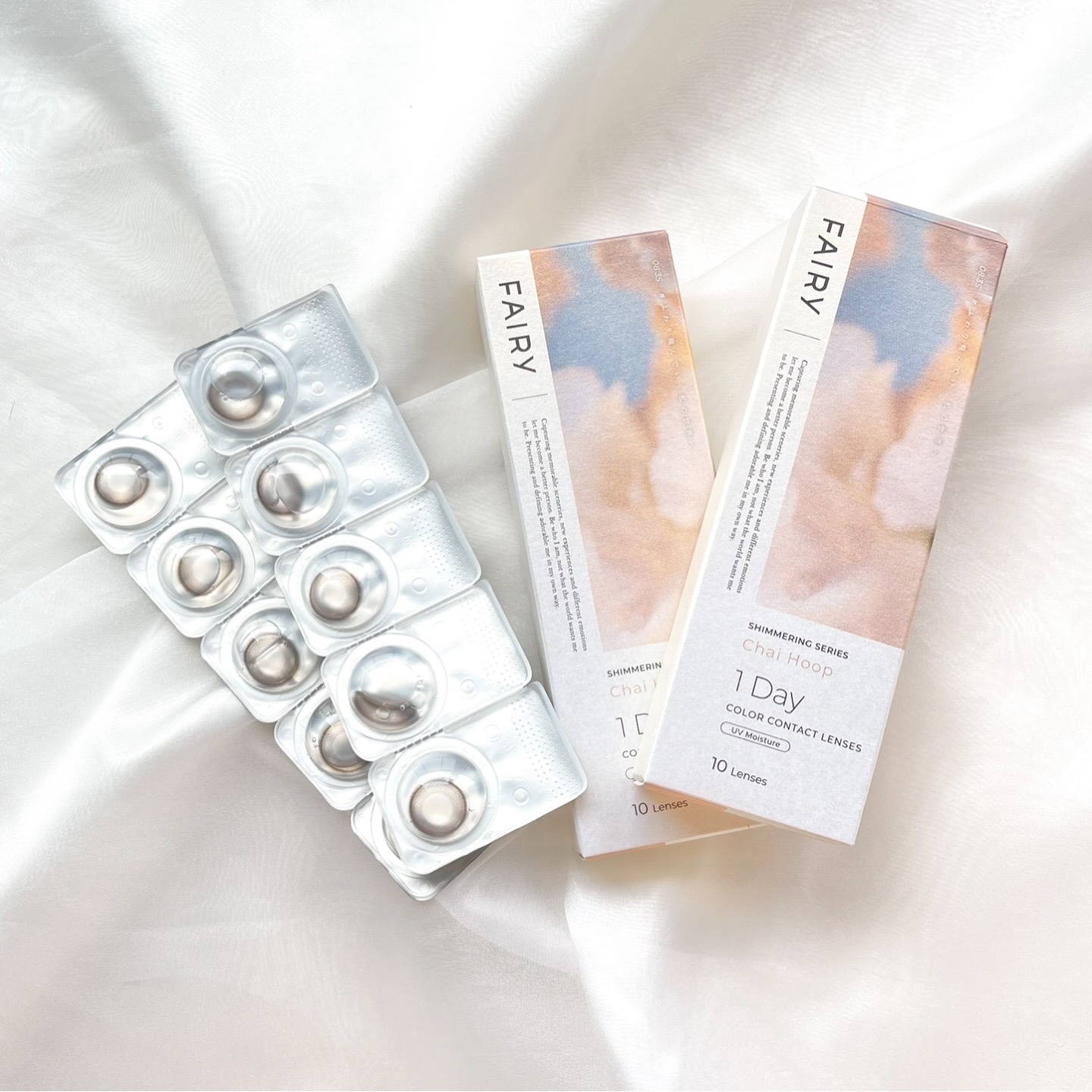 フェアリー ワンデー シマーリングシリーズ/FAIRY/ワンデー（１DAY）カラコンを使ったクチコミ（1枚目）