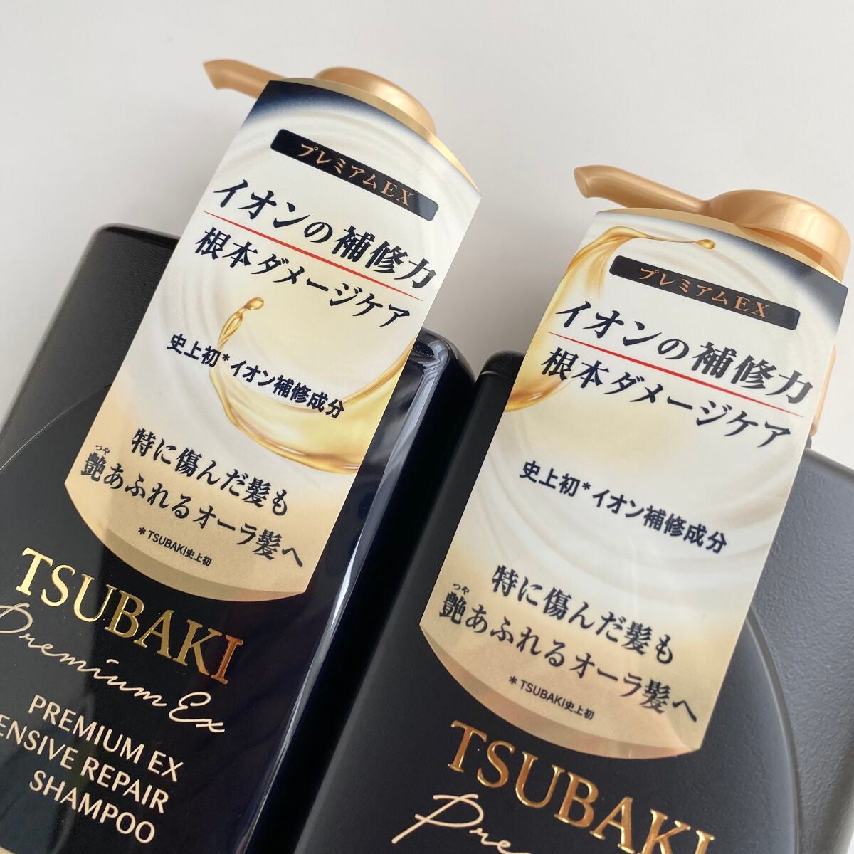 プレミアムEX インテンシブリペア <シャンプー>/コンディショナー<ヘアトリートメント> /TSUBAKI/市販シャンプーを使ったクチコミ(2枚目)