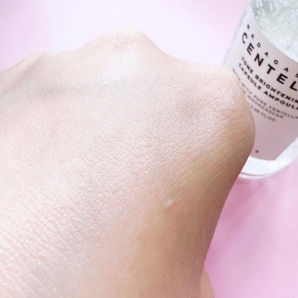 トーンブライトニング カプセルアンプル/SKIN1004/美容液を使ったクチコミ(4枚目)