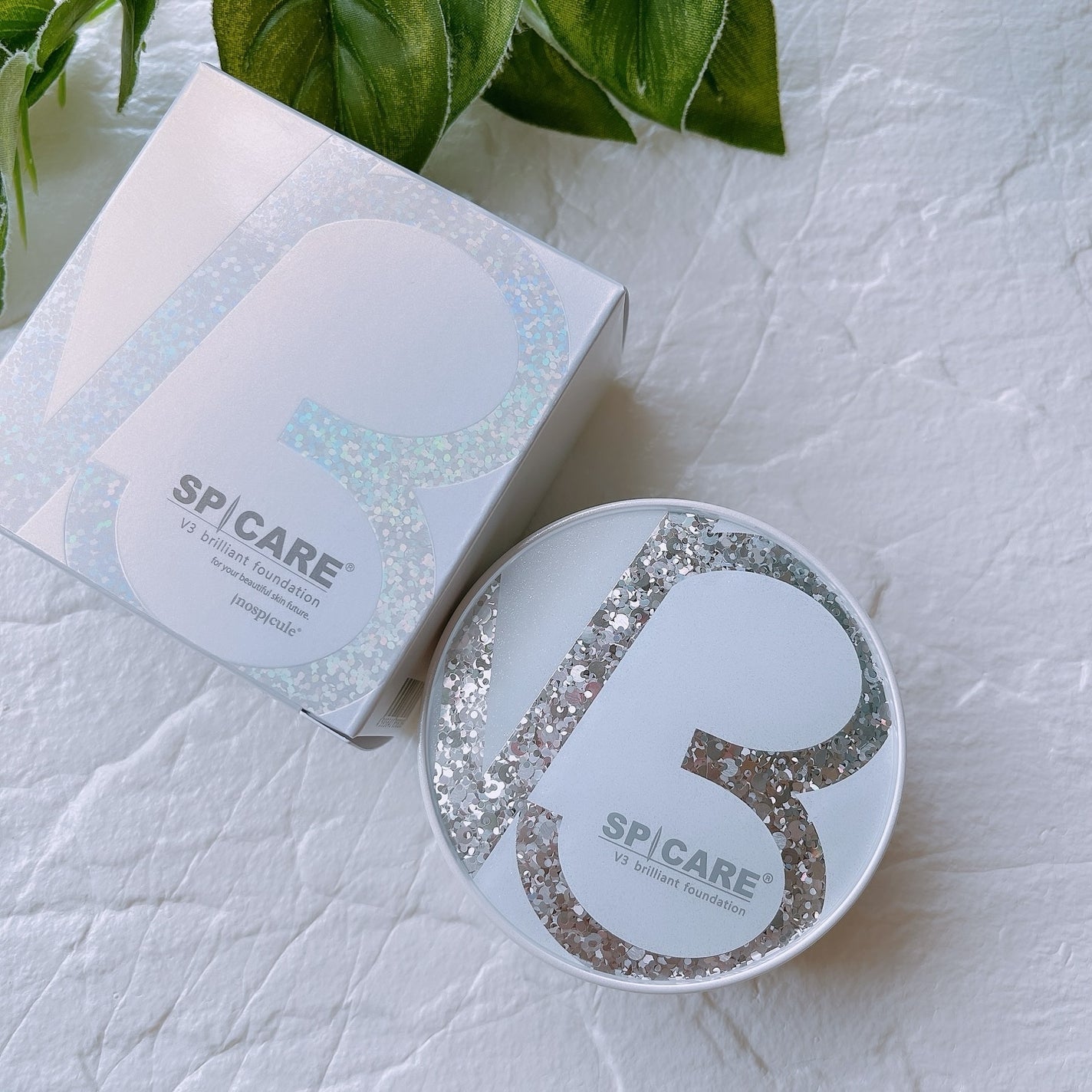 V3 ブリリアント ファンデーション/SPICARE/クッションファンデーションを使ったクチコミ(1枚目)