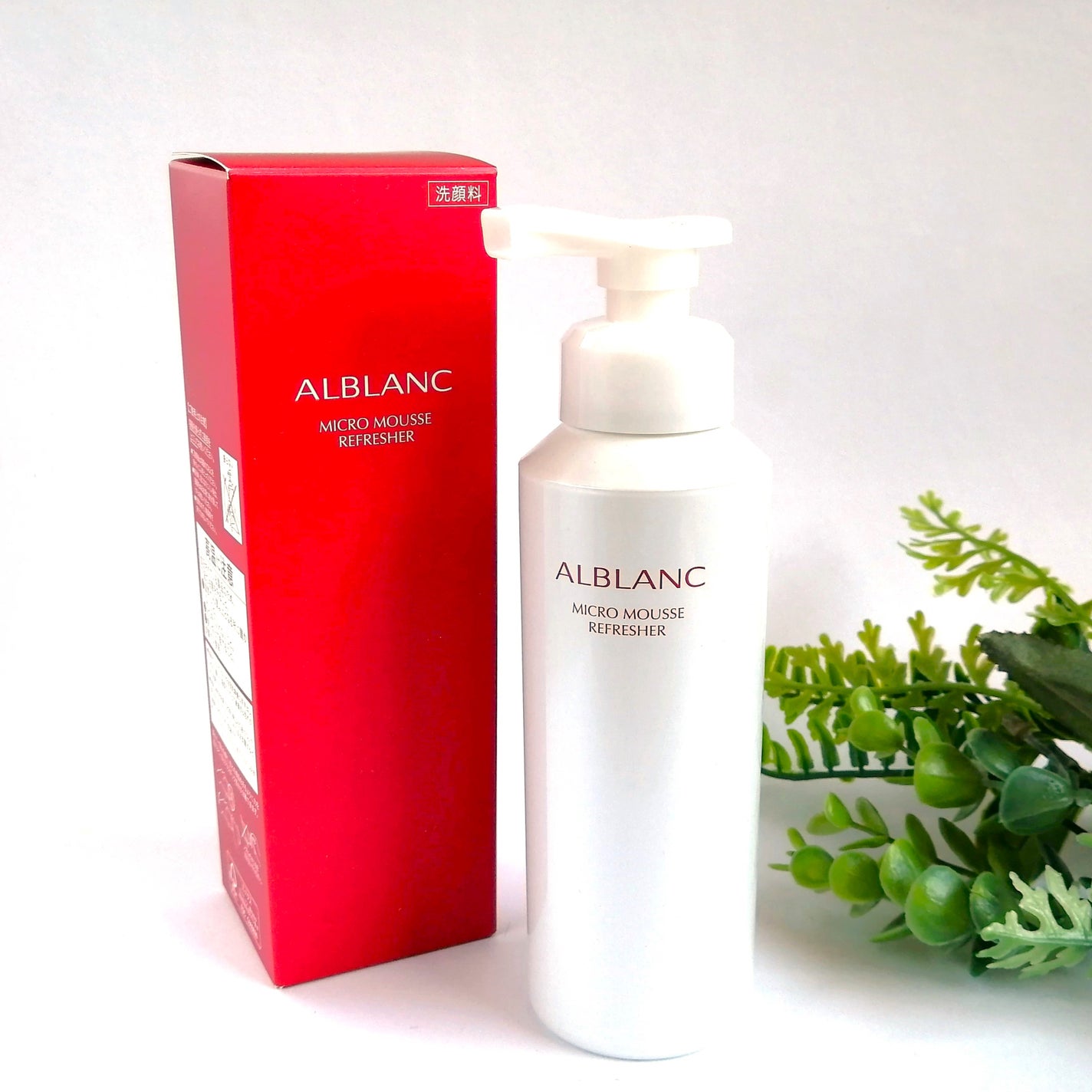 マイクロムース リフレッシャー/ALBLANC/泡洗顔を使ったクチコミ(1枚目)