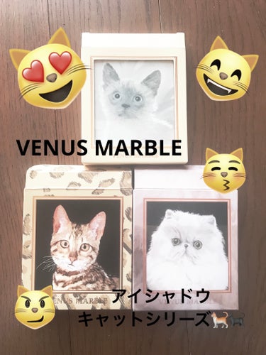 Venus Marble Venus Marble アイシャドウキャットシリーズのクチコミ「Venus Marbleのアイシャドウ🐈‍⬛
こないだQoo10で500円だったので
シャム猫.....」（1枚目）