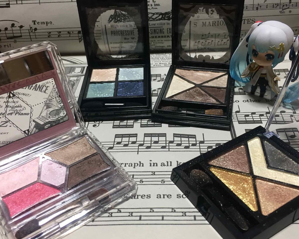 グロッシーリッチ アイズ/Visée/アイシャドウパレットを使ったクチコミ(2枚目)