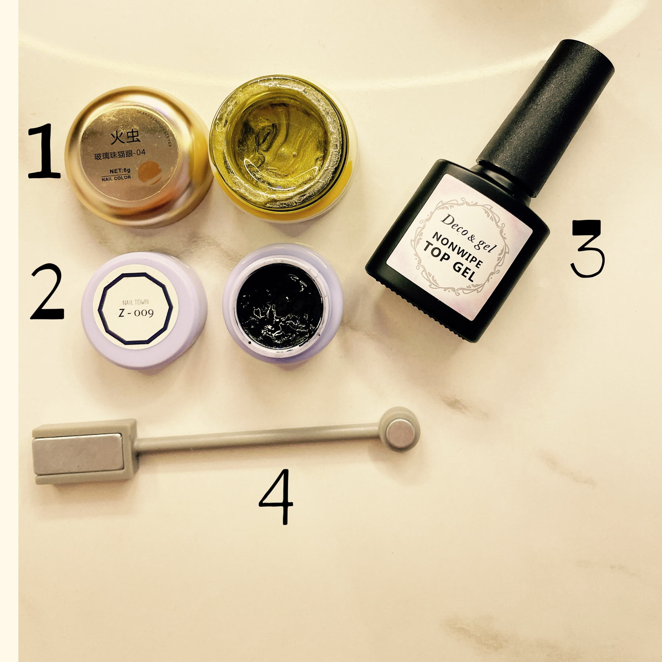 2WAYマグネットスティック/3COINS/ネイル用品を使ったクチコミ（2枚目）