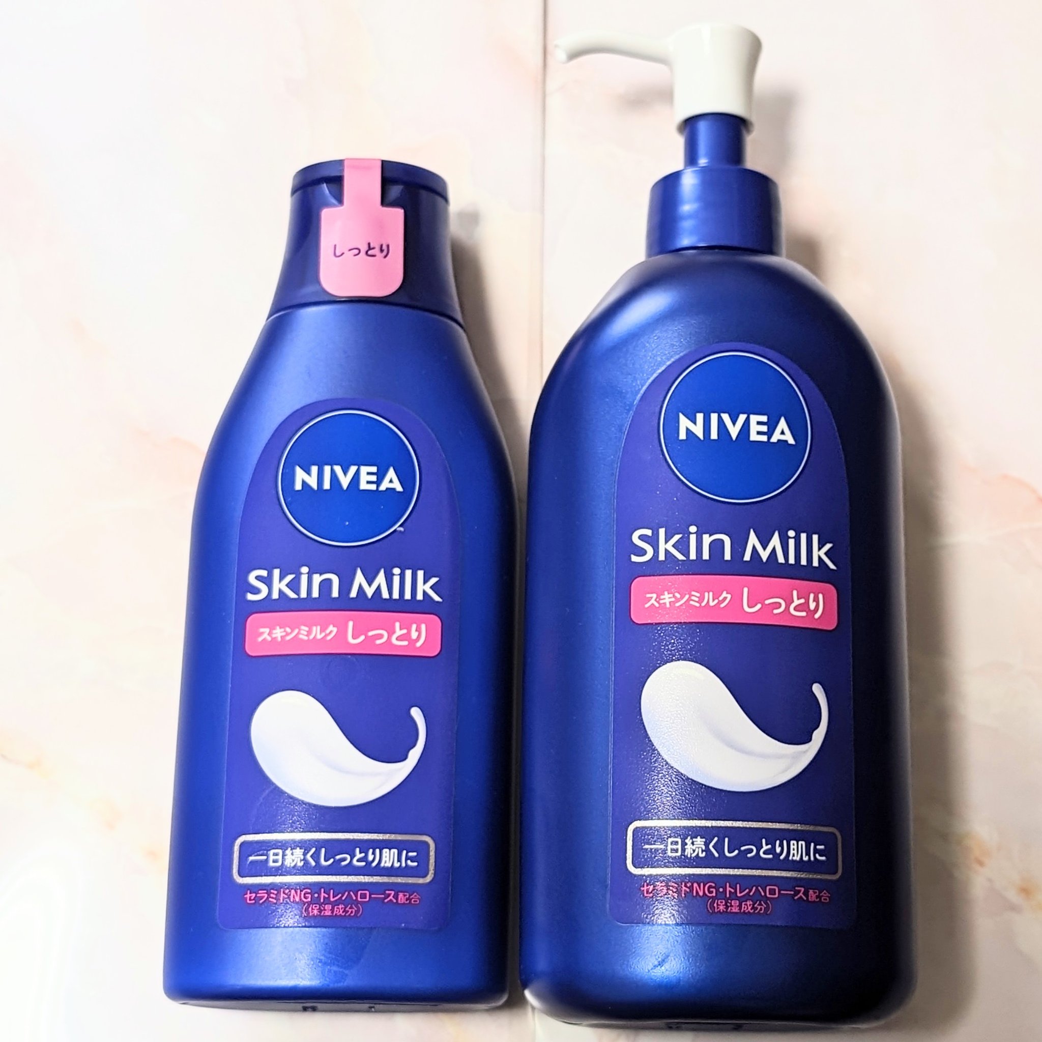 スキンミルク(しっとり)/ニベア/ボディミルクを使ったクチコミ（2枚目）