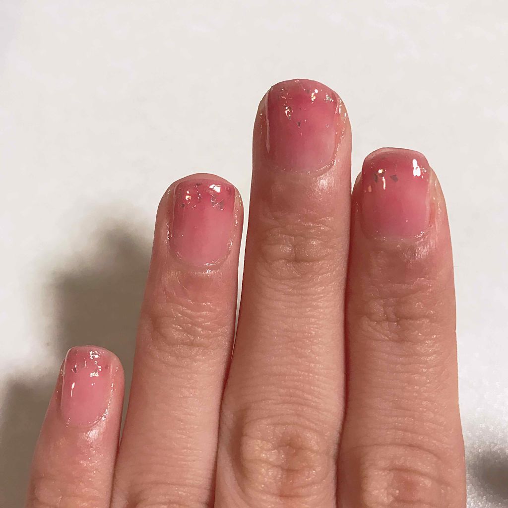 ジェルボリュームトップコート/キャンメイク/ネイルトップコートを使ったクチコミ（2枚目）