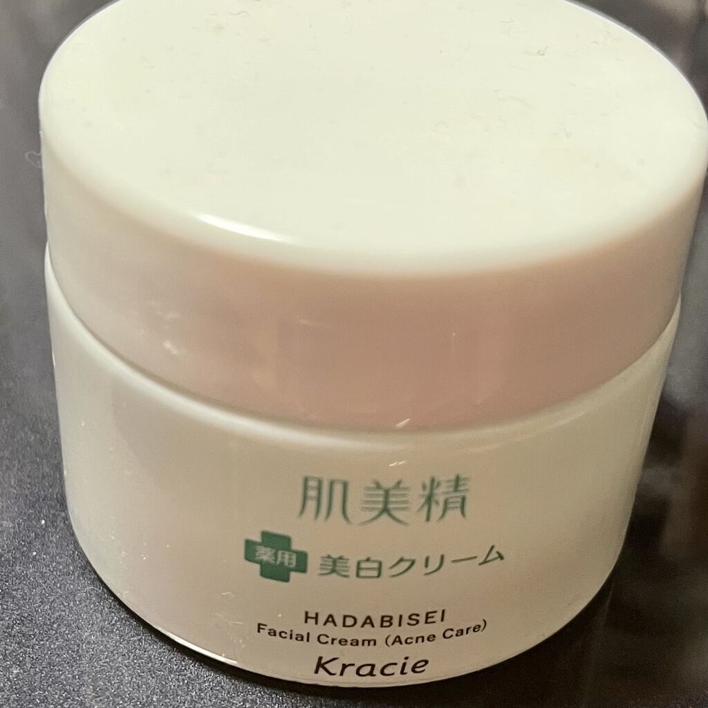 大人のニキビ対策 薬用美白クリーム/肌美精/フェイスクリームを使ったクチコミ（1枚目）