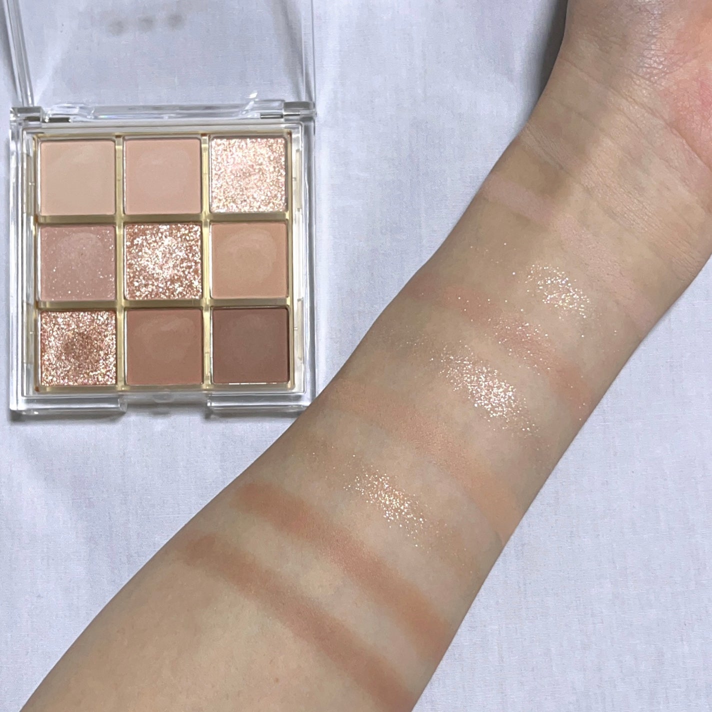 KEYBO FALL IN LOVE SHADOW PALETTE/keybo/アイシャドウパレットを使ったクチコミ(2枚目)