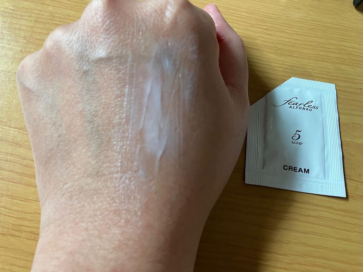 アルフォンソ クリーム/fearless/フェイスクリームを使ったクチコミ(3枚目)