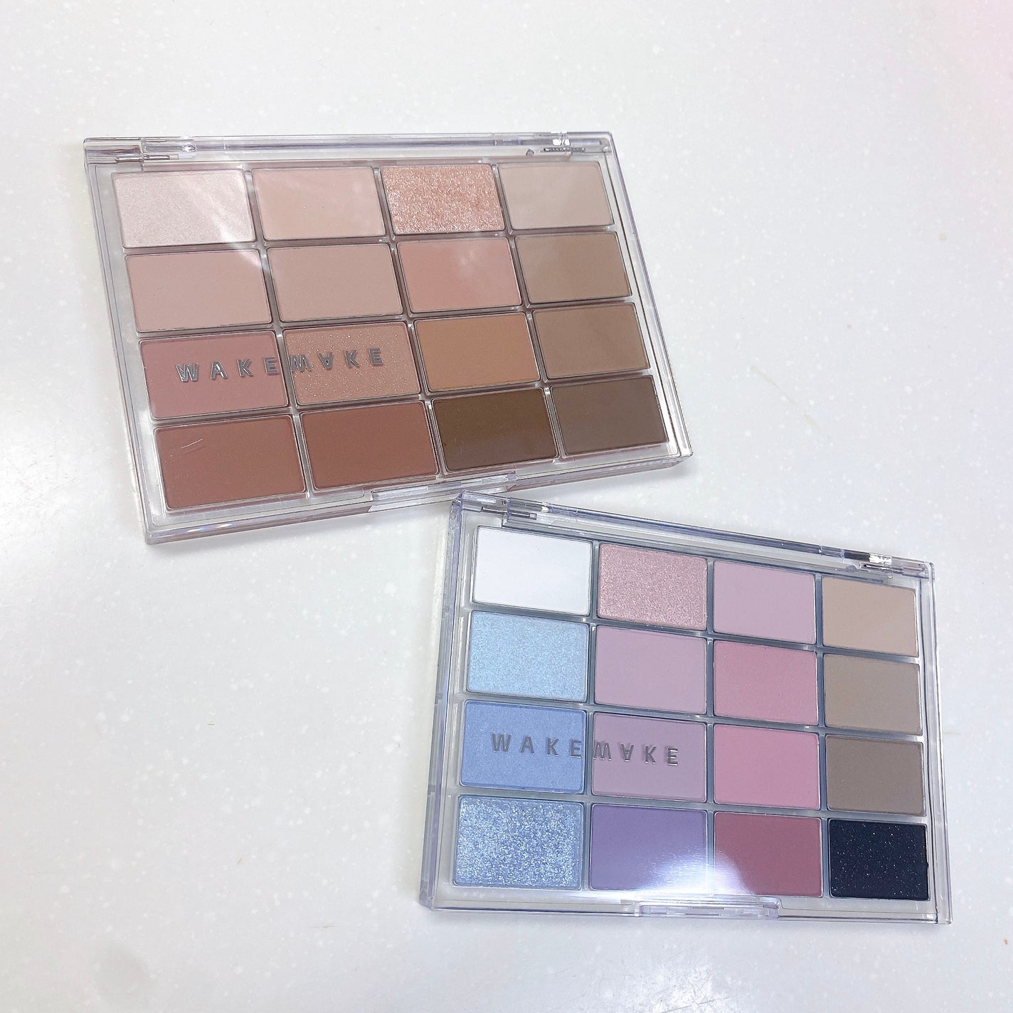 ソフトブラーリングアイパレット/wakemake/アイシャドウパレットを使ったクチコミ(2枚目)