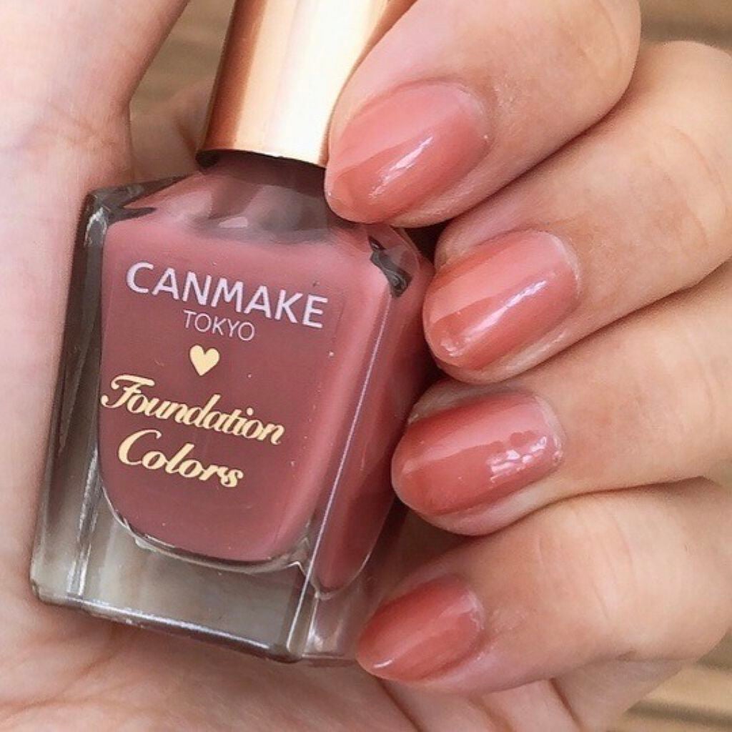 ファンデーションカラーズ/キャンメイク/マニキュアを使ったクチコミ(1枚目)